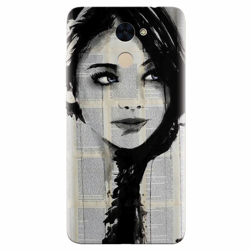 Husa silicon pentru Huawei Nova Lite Plus, Blue Eyes