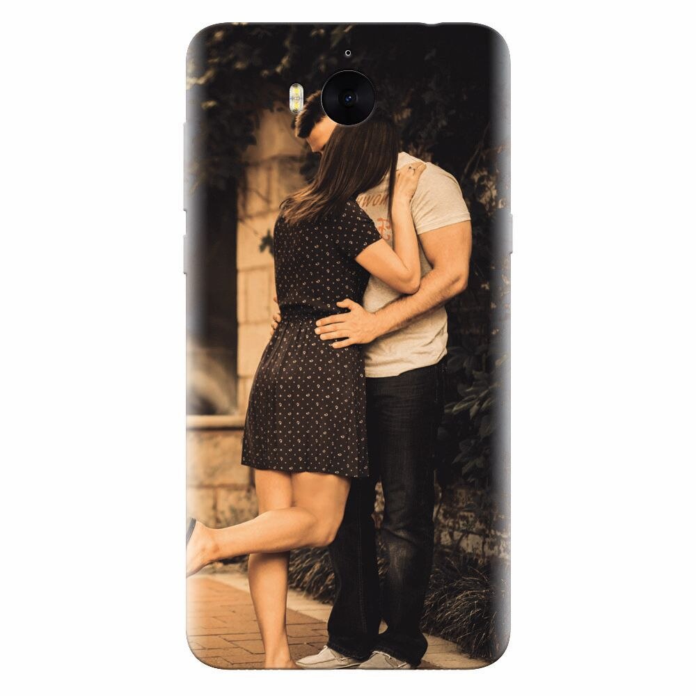 Husa silicon pentru Huawei Y5 2017, Couple Kiss