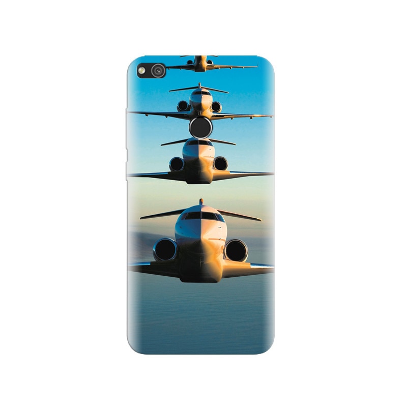 Husa Huawei P8 Lite 2017 Military Plane Backgrounds