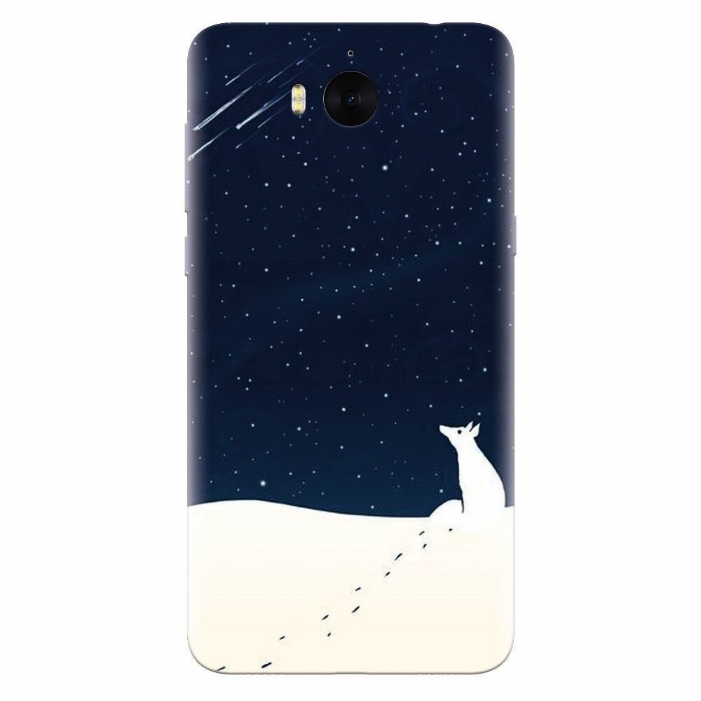 Husa silicon pentru Huawei Y5 2017, Winter Night