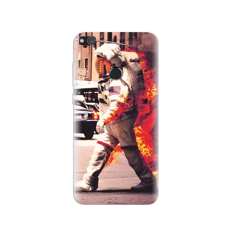 Husa Huawei P8 Lite 2017 Man With Fire High Definitions