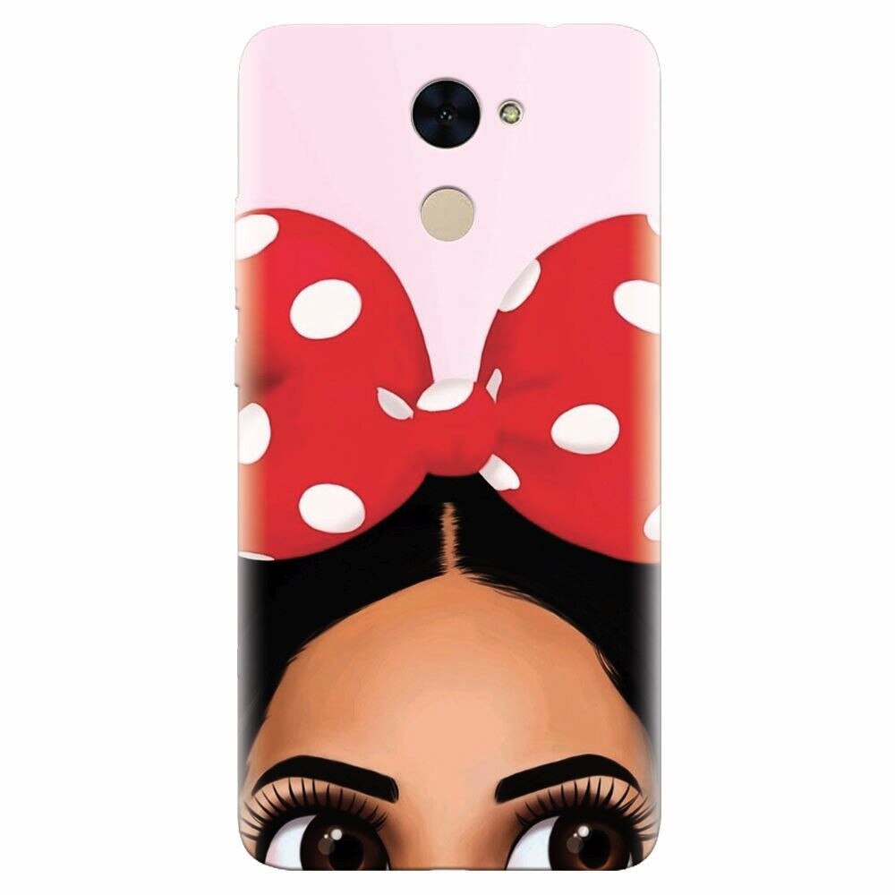 Husa silicon pentru Huawei Enjoy 7 Plus, Anime Art Girl