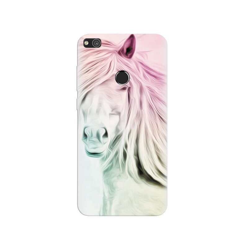 Husa Huawei P8 Lite 2017 Lovely White Horse Art High Definitions