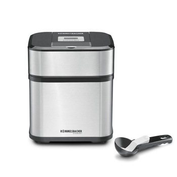 Aparat de preparat inghetata, iaurt inghetat, sorbet si granita, 12W, afisaj LCD, capacitate 500ml, Rommelsbacher, IM12 Aparat de preparat inghetata, iaurt inghetat, sorbet si granita, 12W, afisaj LCD, capacitate 500ml, Rommelsbacher, IM12