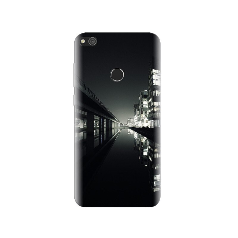 Husa Huawei P8 Lite 2017 Moder Architecture Residential Area Pool Reflection
