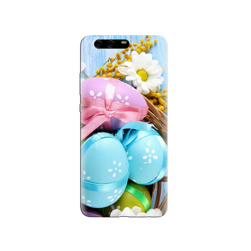 Husa Huawei P10 Blue Spring Eggs Easter