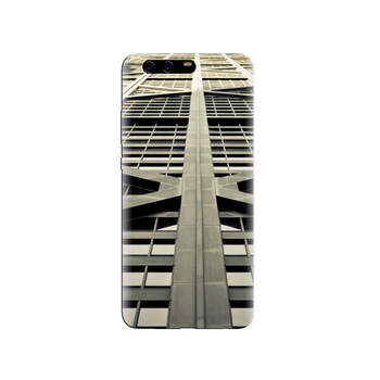 Husa Huawei P10 PLUS Building Side Look Up Architecture Husa Huawei P10 PLUS Building Side Look Up Architecture