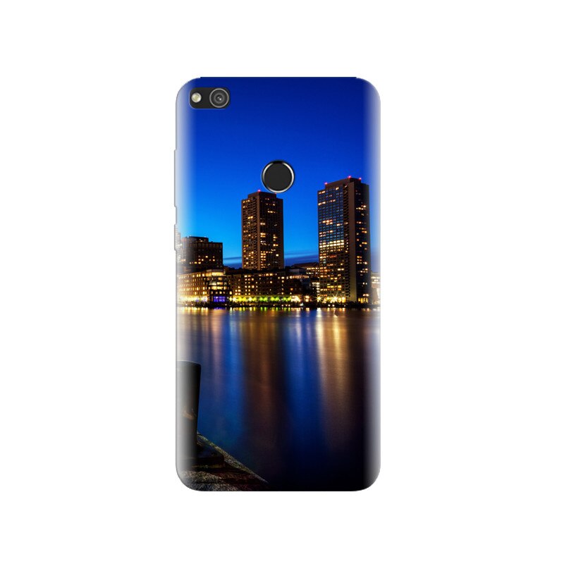 Husa Huawei P8 Lite 2017 Metropolis City Blue Sky
