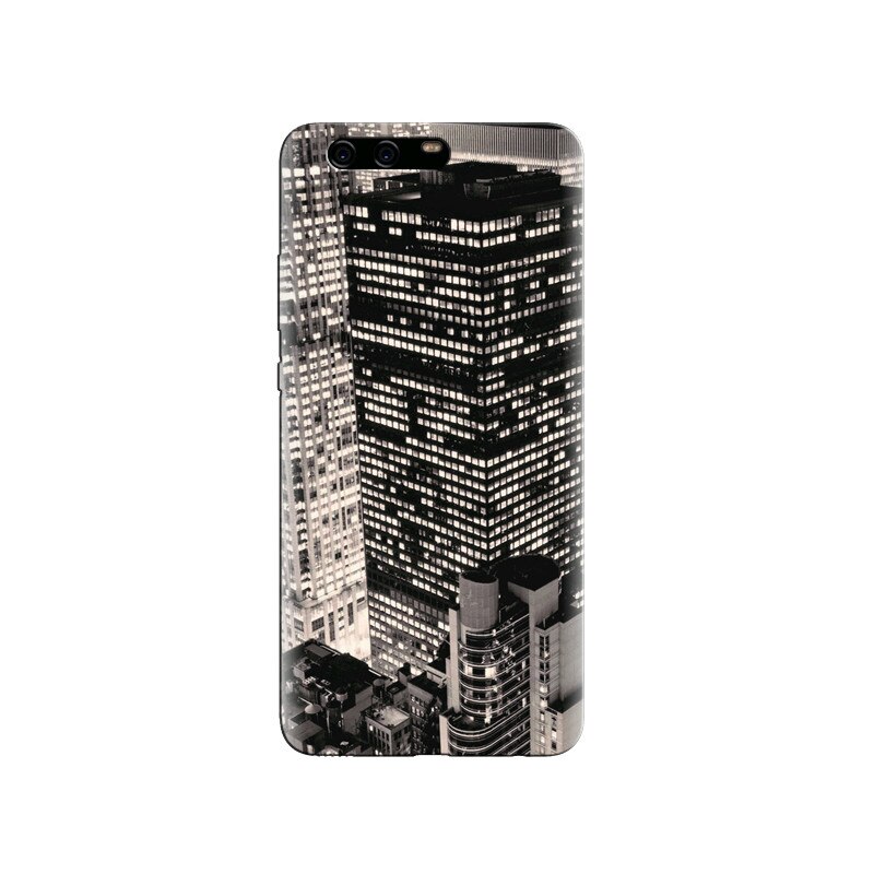Husa Huawei P10 PLUS Black And White Citys Gallery