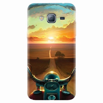 Husa silicon pentru Samsung Galaxy J7 2015, Country Road Husa silicon pentru Samsung Galaxy J7 2015, Country Road