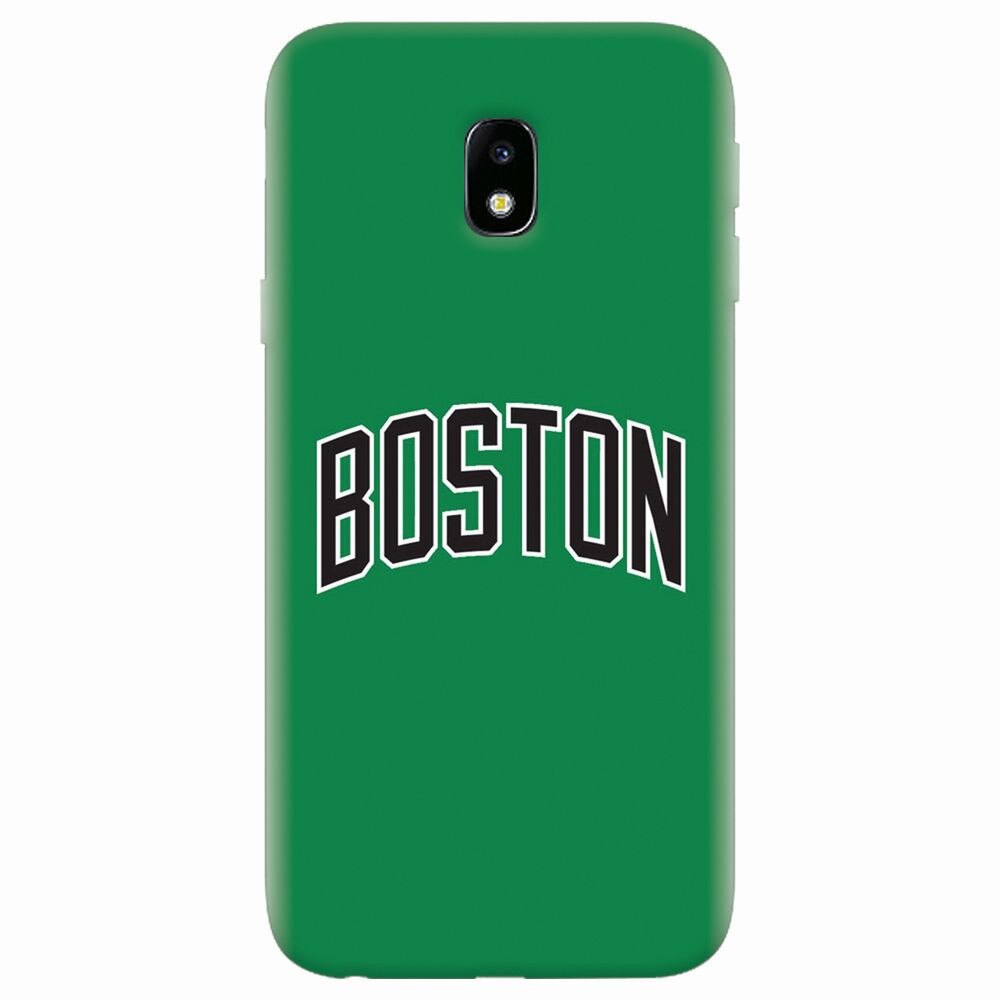 Husa silicon pentru Samsung Galaxy J7 Pro 2017, NBA Boston Celtics