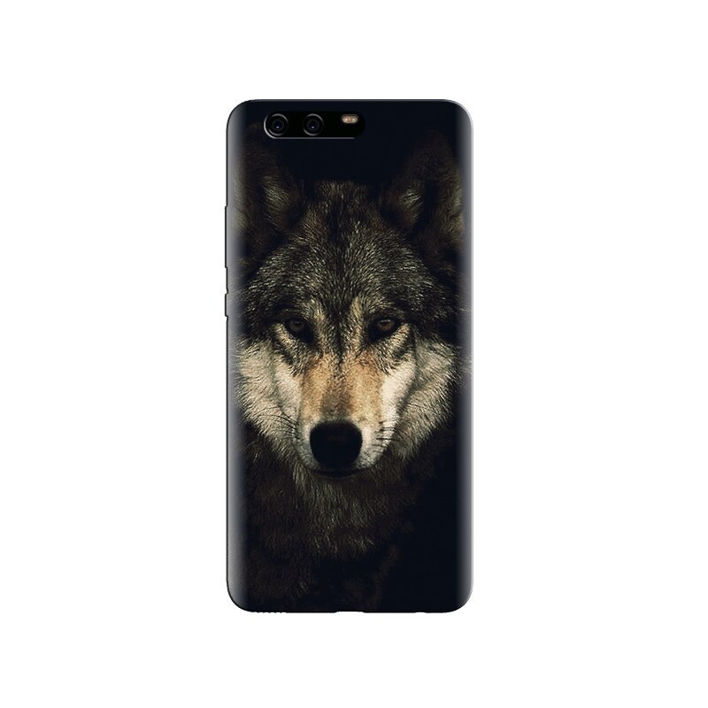 Husa Huawei P10 Black Wolf