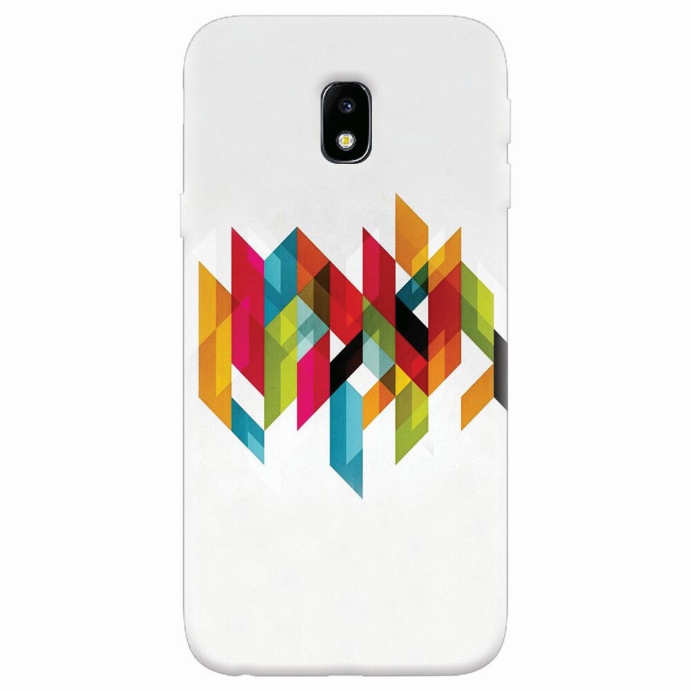 Husa silicon pentru Samsung Galaxy J7 2017, Geometric