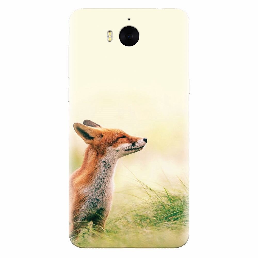 Husa silicon pentru Huawei Y6 2017, Fox Scenting Breeze