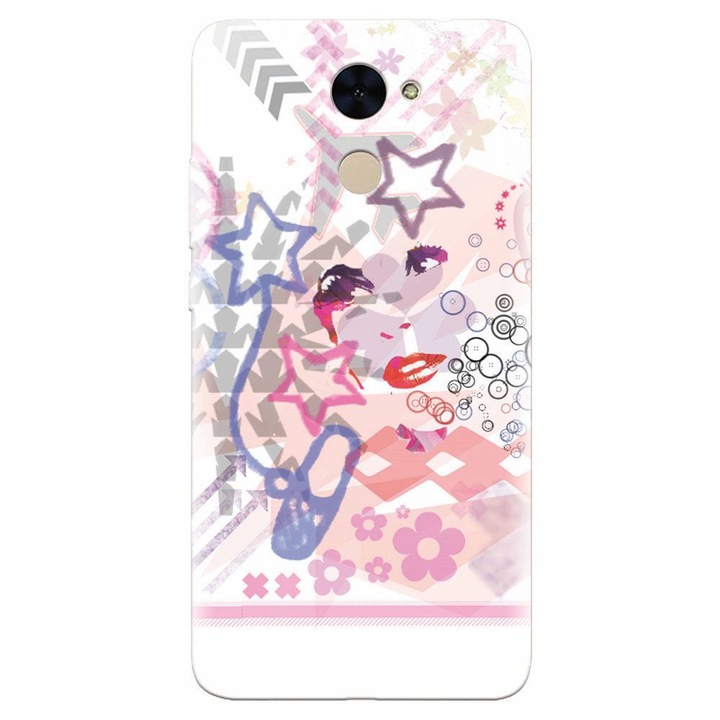 Силиконов кейс за Huawei Enjoy 7 Plus, Girly Like