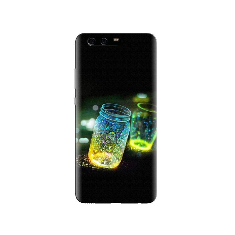 Husa Huawei P10 Fantasy Light Jars Black Background