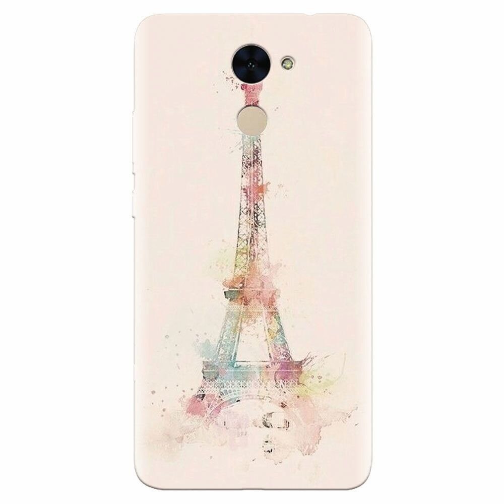 Husa silicon pentru Huawei Nova Lite Plus, Eiffel Tower 001