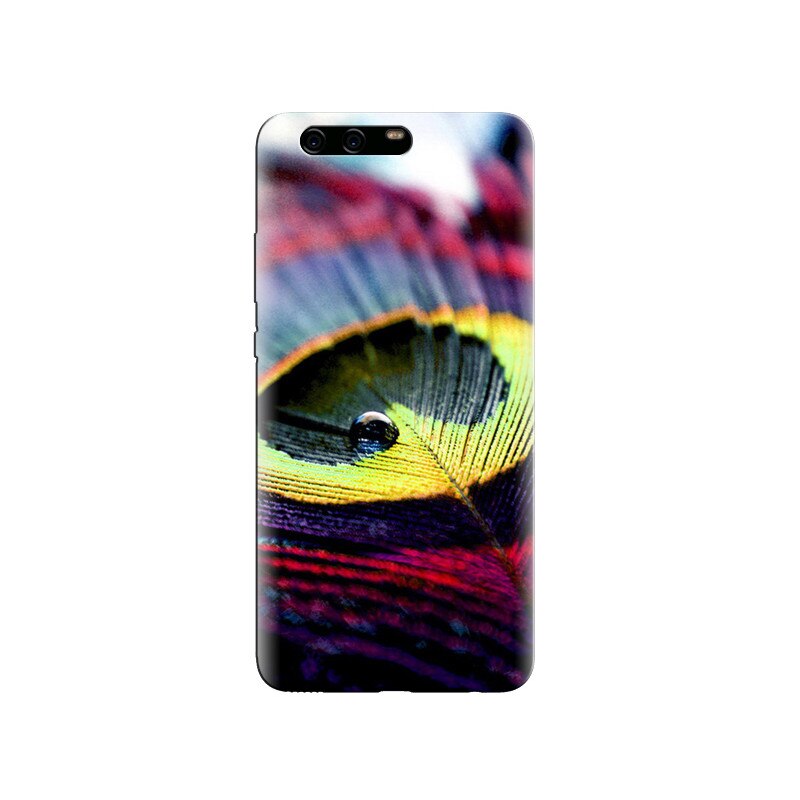 Husa Huawei P10 PLUS Colorful Peacock Feather Macro