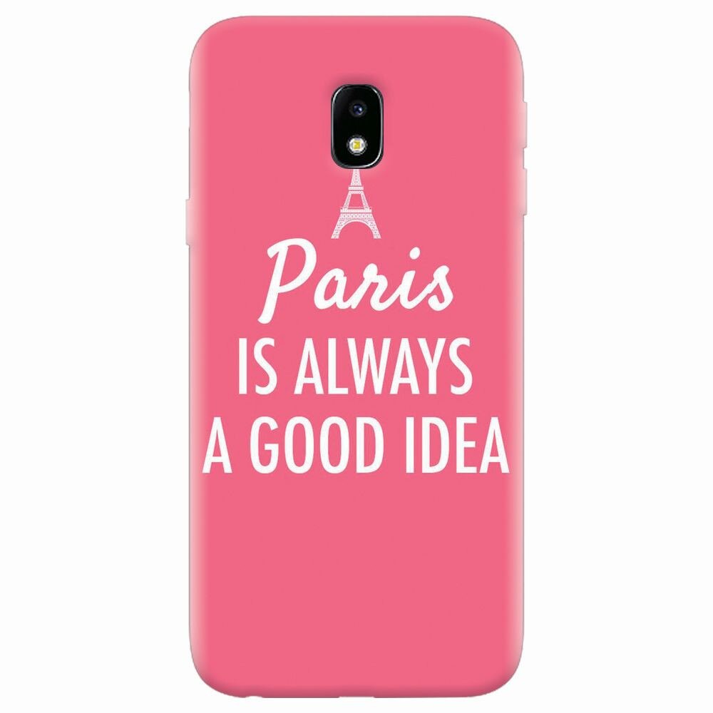Husa silicon pentru Samsung Galaxy J7 2017, Paris Is Always A Good Idea