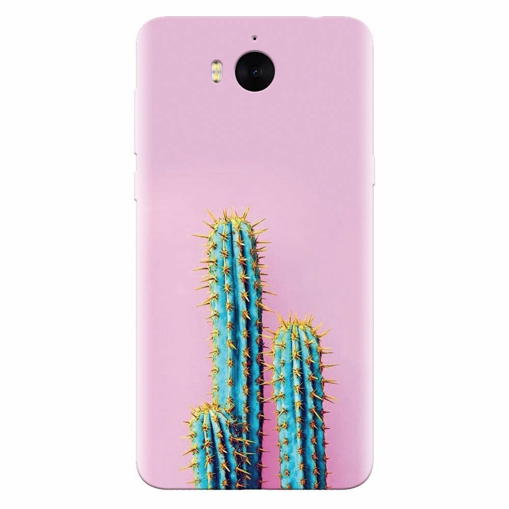 Husa silicon pentru Huawei Y5 2017, Cactus 102