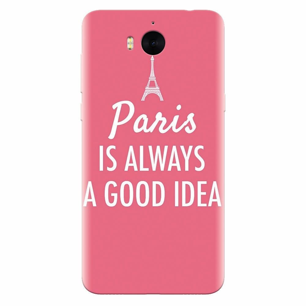 Husa silicon pentru Huawei Y5 2017, Paris Is Always A Good Idea