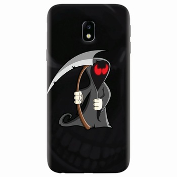 Husa silicon pentru Samsung Galaxy J7 Pro 2017, Grim Reaper Husa silicon pentru Samsung Galaxy J7 Pro 2017, Grim Reaper