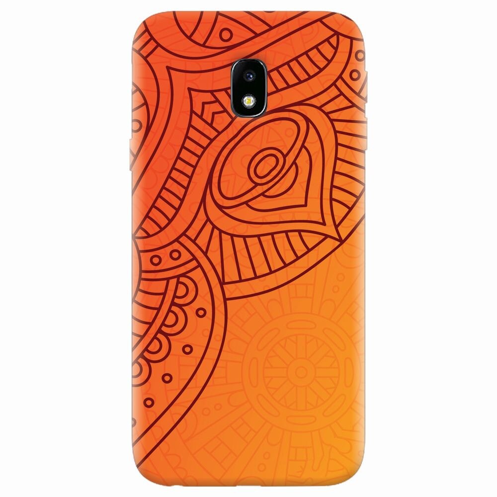 Husa silicon pentru Samsung Galaxy J7 2017, Indian Design