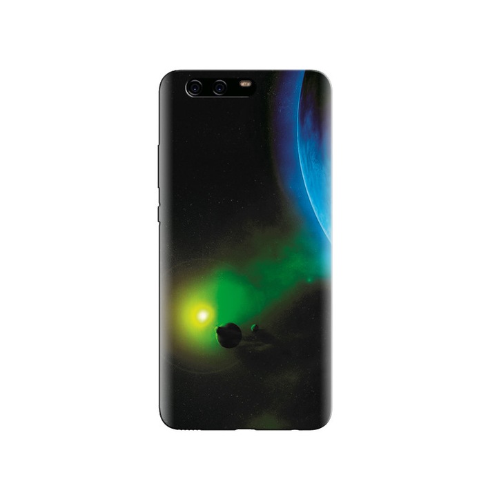 Husa din silicon compatibila cu Huawei P10 Colouring Space
