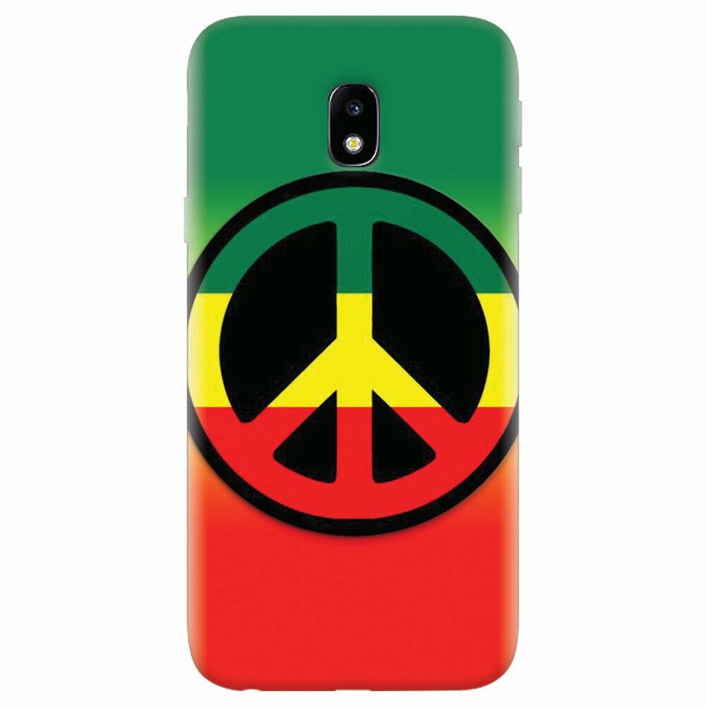 Husa silicon pentru Samsung Galaxy J7 Pro 2017, Peace