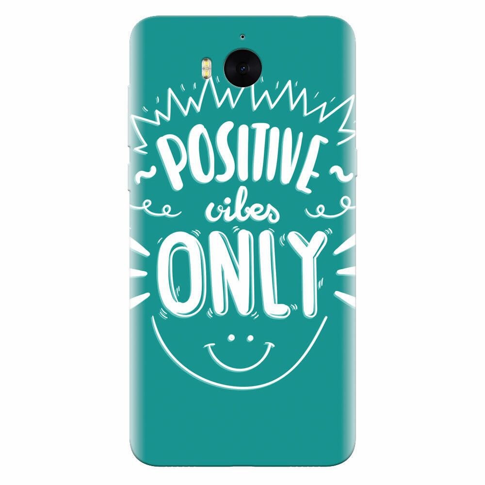 Husa silicon pentru Huawei Y6 2017, Positive Vibes
