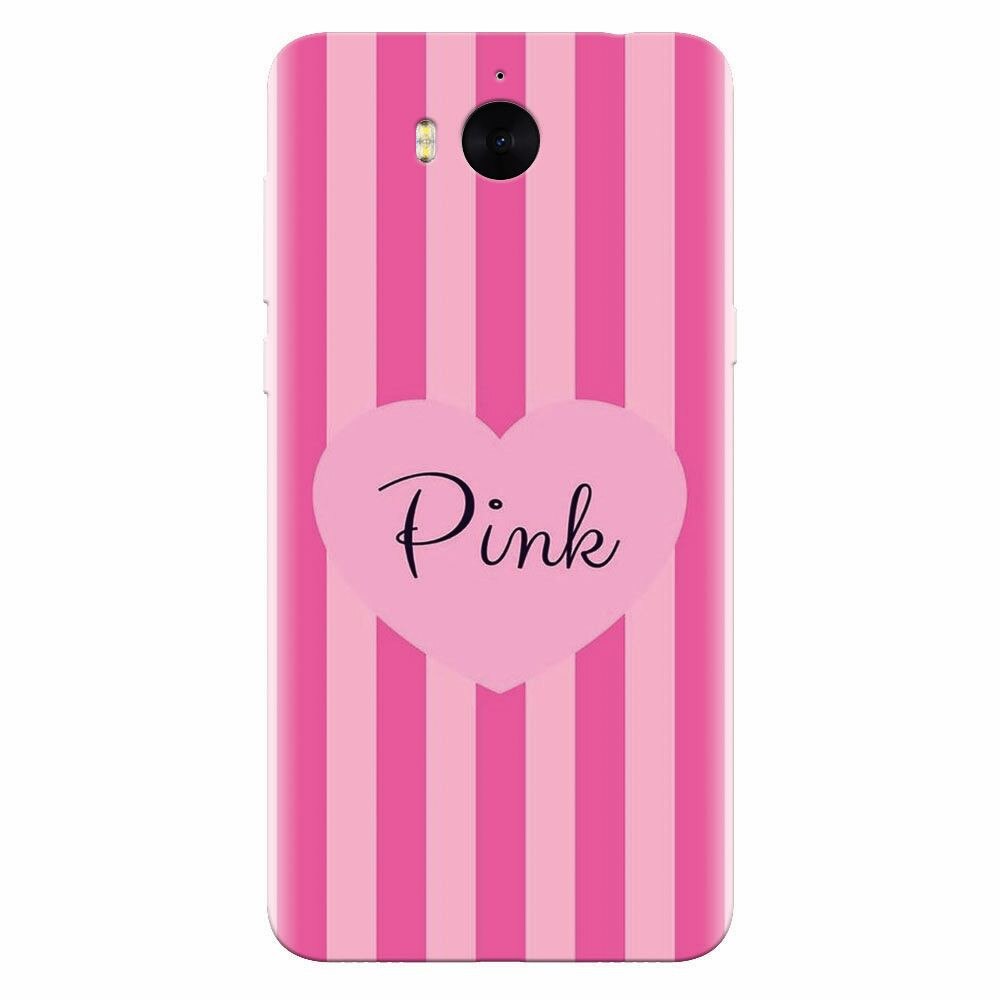 Husa silicon pentru Huawei Y6 2017, Pink