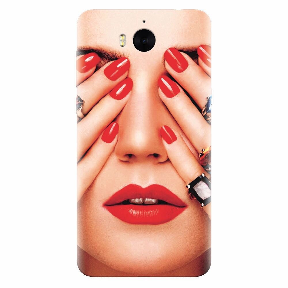 Husa silicon pentru Huawei Y5 2017, Rings On All Fingers