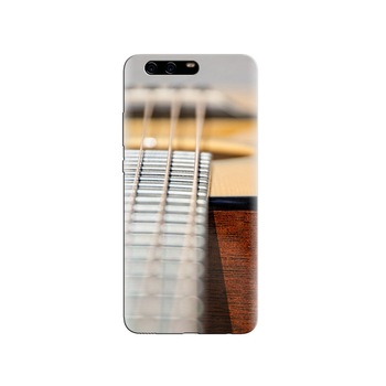 Husa Huawei P10 PLUS Guitar Strings Detail Close Up Husa Huawei P10 PLUS Guitar Strings Detail Close Up