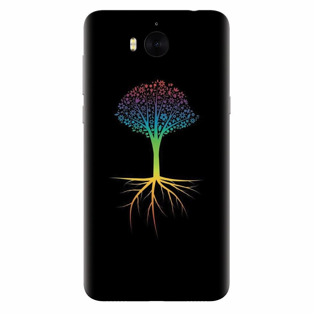 Husa silicon pentru Huawei Y5 2017, Tree 001