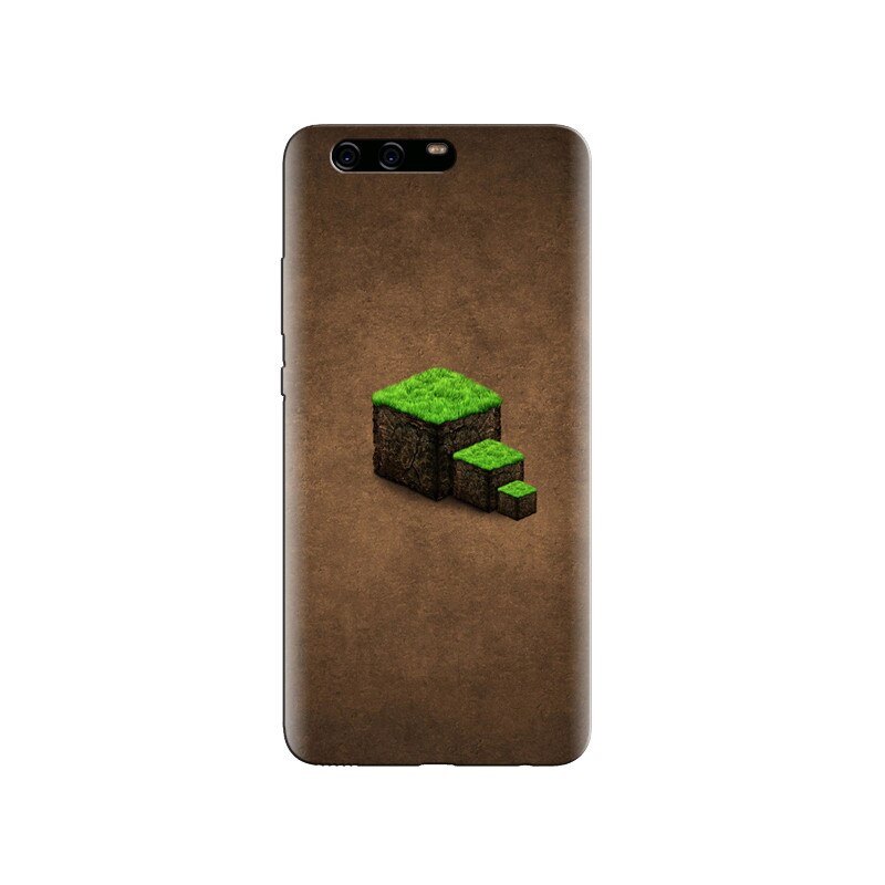 Husa Huawei P10 Green Grass Cube Steps
