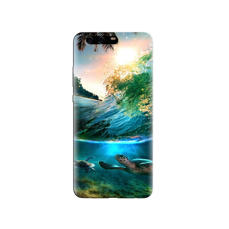 Husa Huawei P10 PLUS Hd Tropical Sea Island Turtles