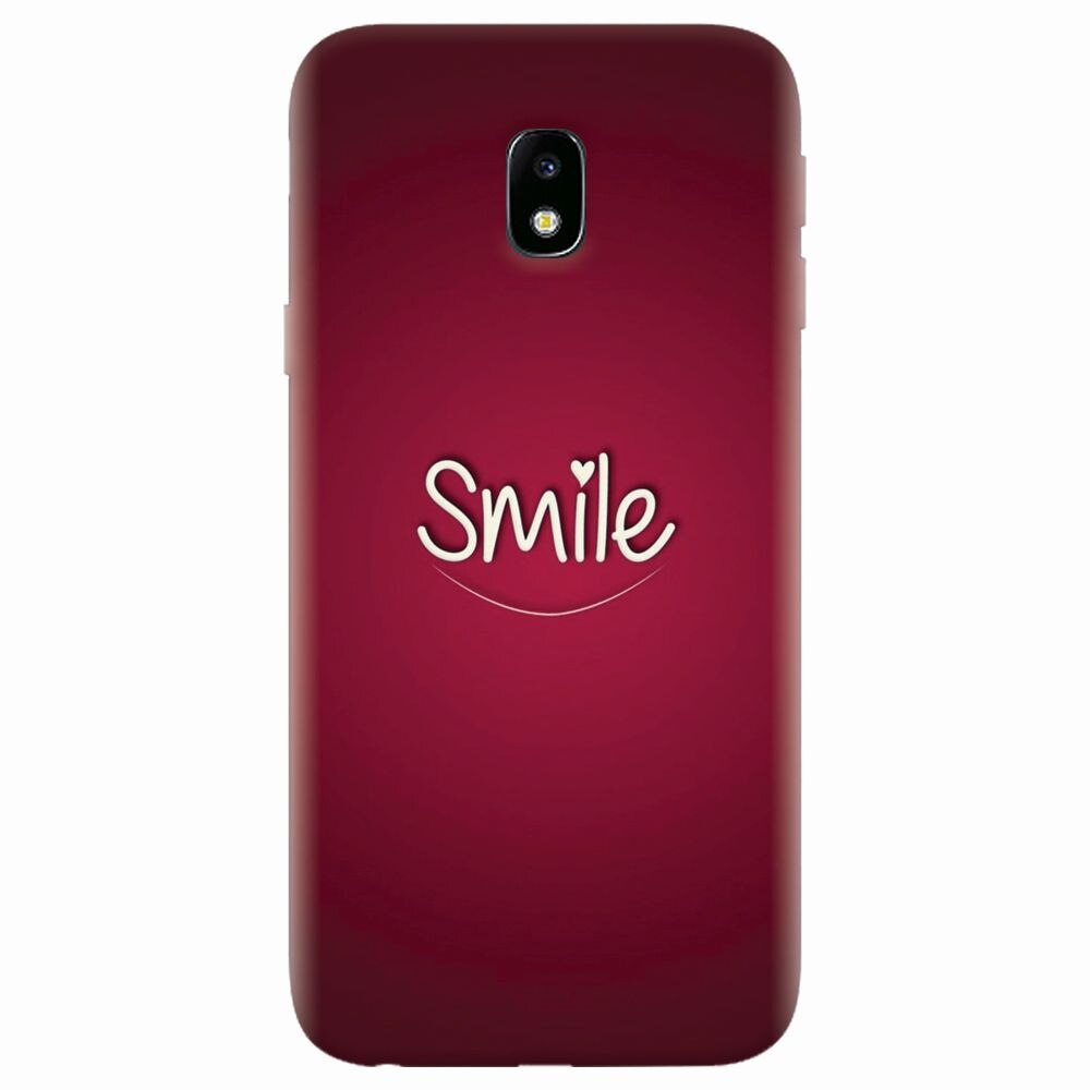 Husa silicon pentru Samsung Galaxy J7 2017, Smile Love