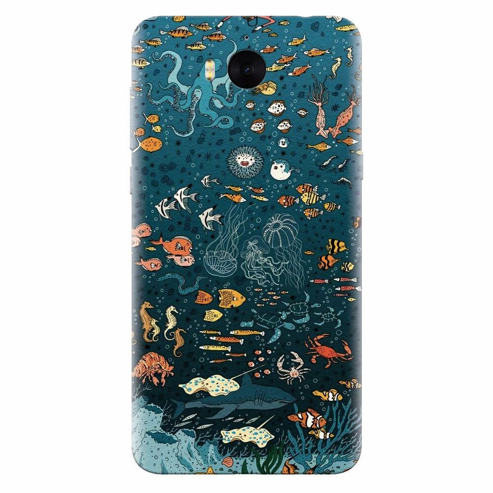Husa silicon pentru Huawei Y5 2017, Under The Sea