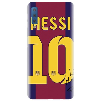 Husa silicon pentru Samsung Galaxy A7 2018, Messi 0 Husa silicon pentru Samsung Galaxy A7 2018, Messi 0