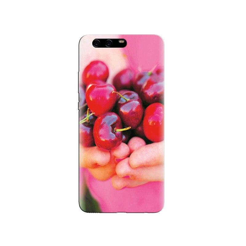 Husa Huawei P10 PLUS Delicious Cherries Red