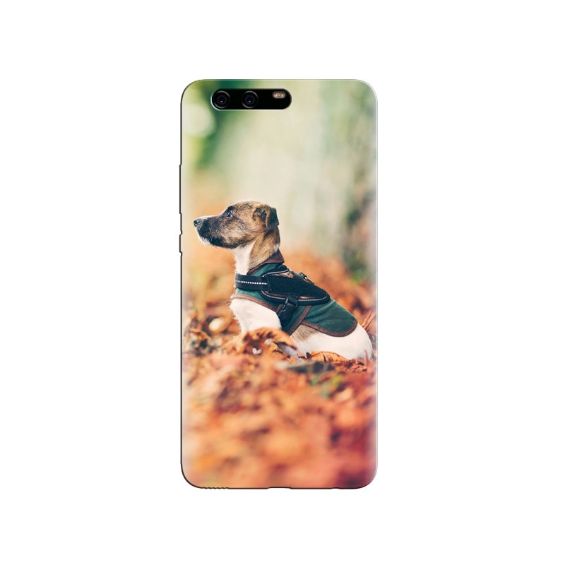 Husa Huawei P10 Dog Autumn Leaves