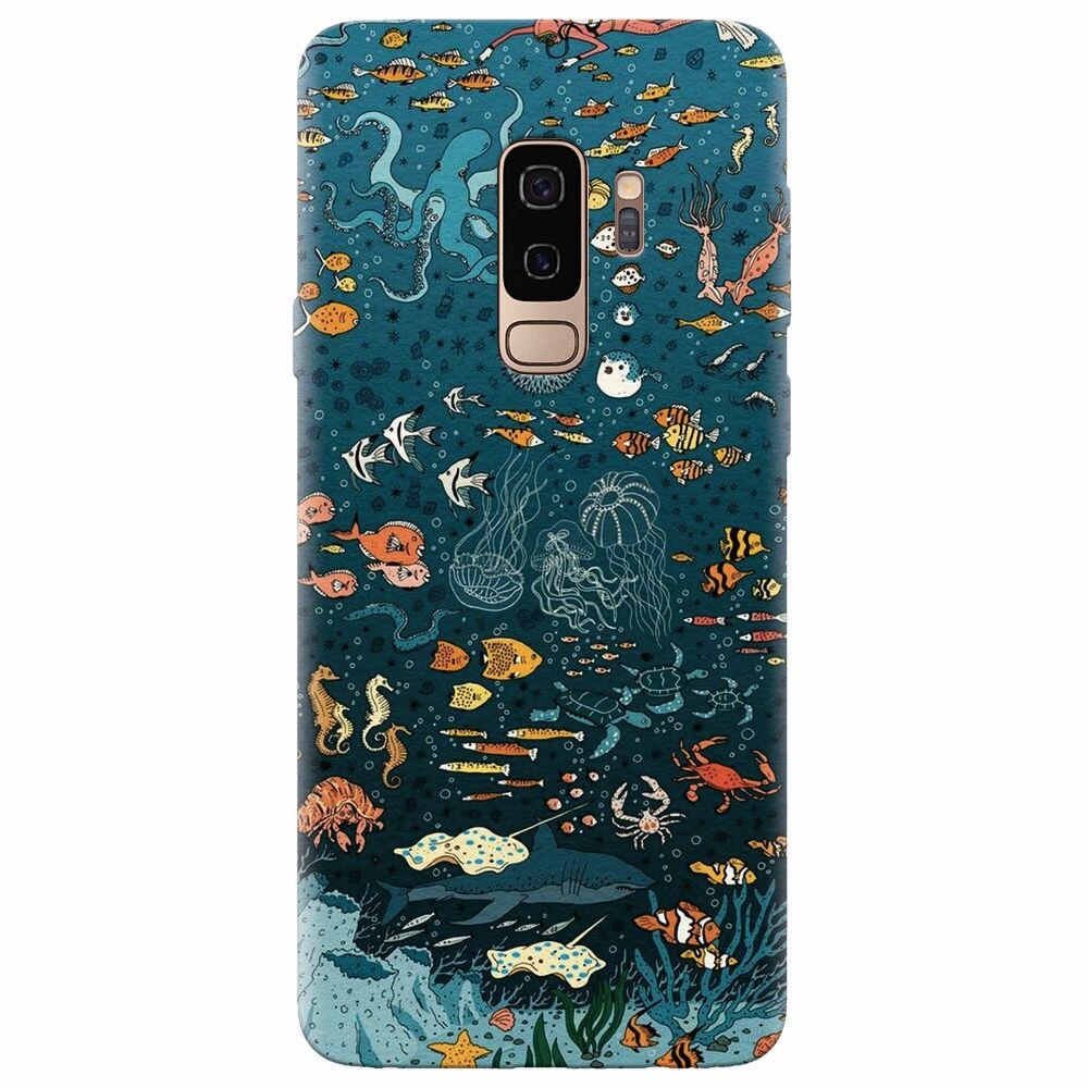 Husa silicon pentru Samsung Galaxy S9 Plus, Under The Sea