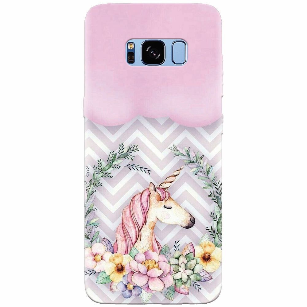 Husa silicon pentru Samsung Galaxy S8 Plus, Aesthetic Unicorn