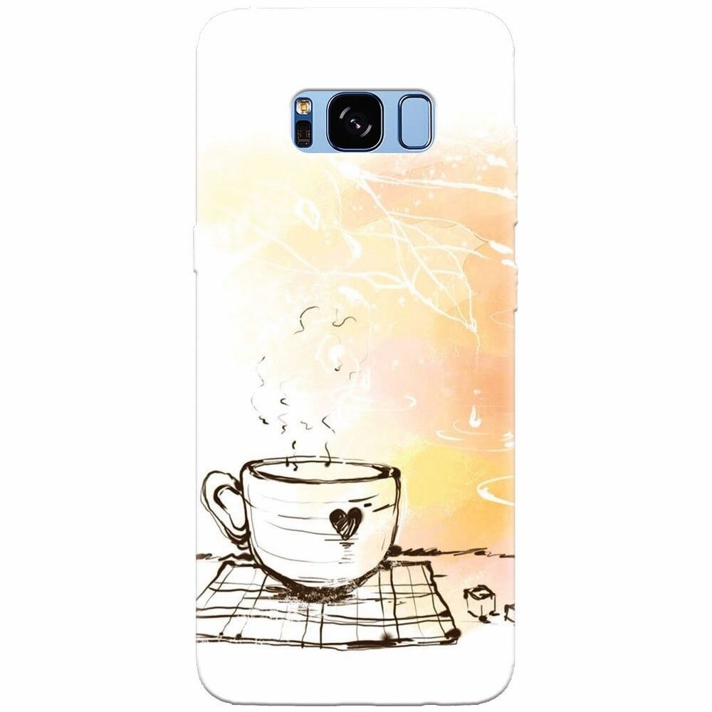 Husa silicon pentru Samsung Galaxy S8 Plus, Coffe Love
