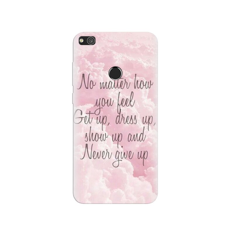 Husa Huawei P8 Lite 2017 Pink Quotes