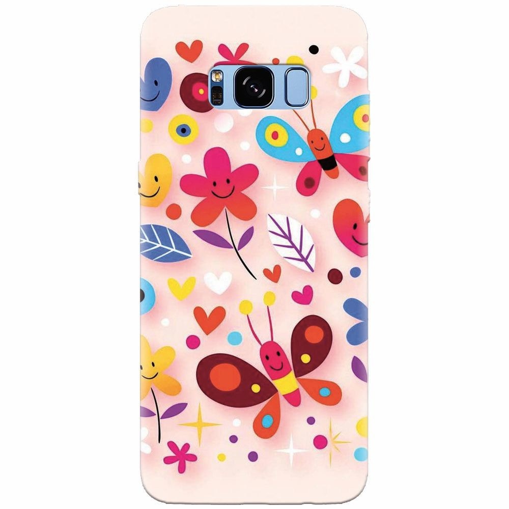 Husa silicon pentru Samsung Galaxy S8, Butterfly 102