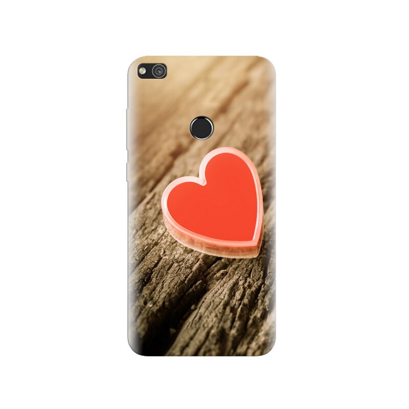 Husa Huawei P8 Lite 2017 Pink Love Vintage Heart