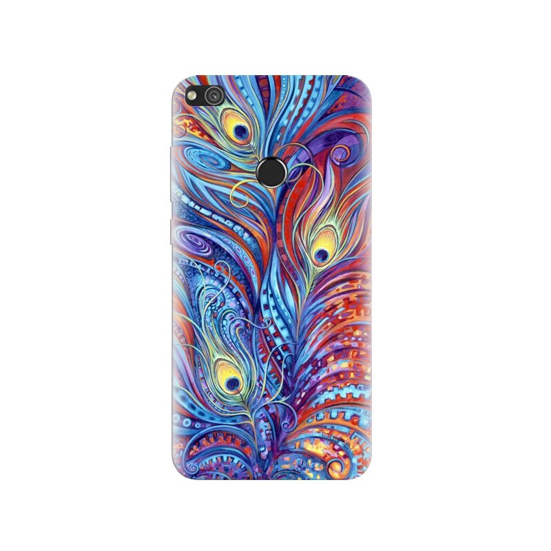 Husa Huawei P8 Lite 2017 Peacock Feather Art