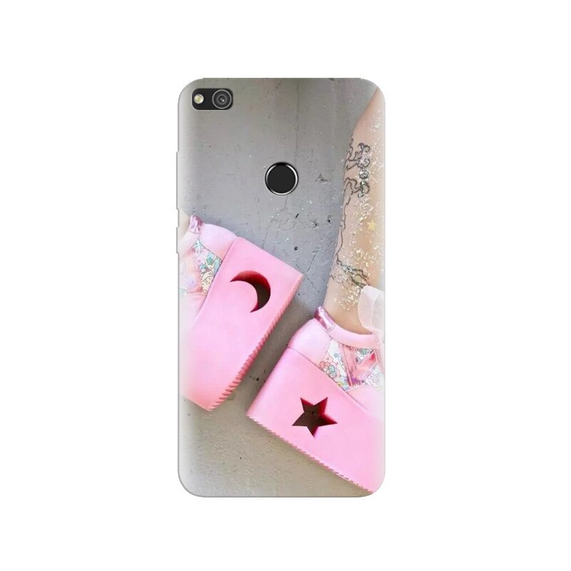 Husa Huawei P8 Lite 2017 Pink Cute Shoes