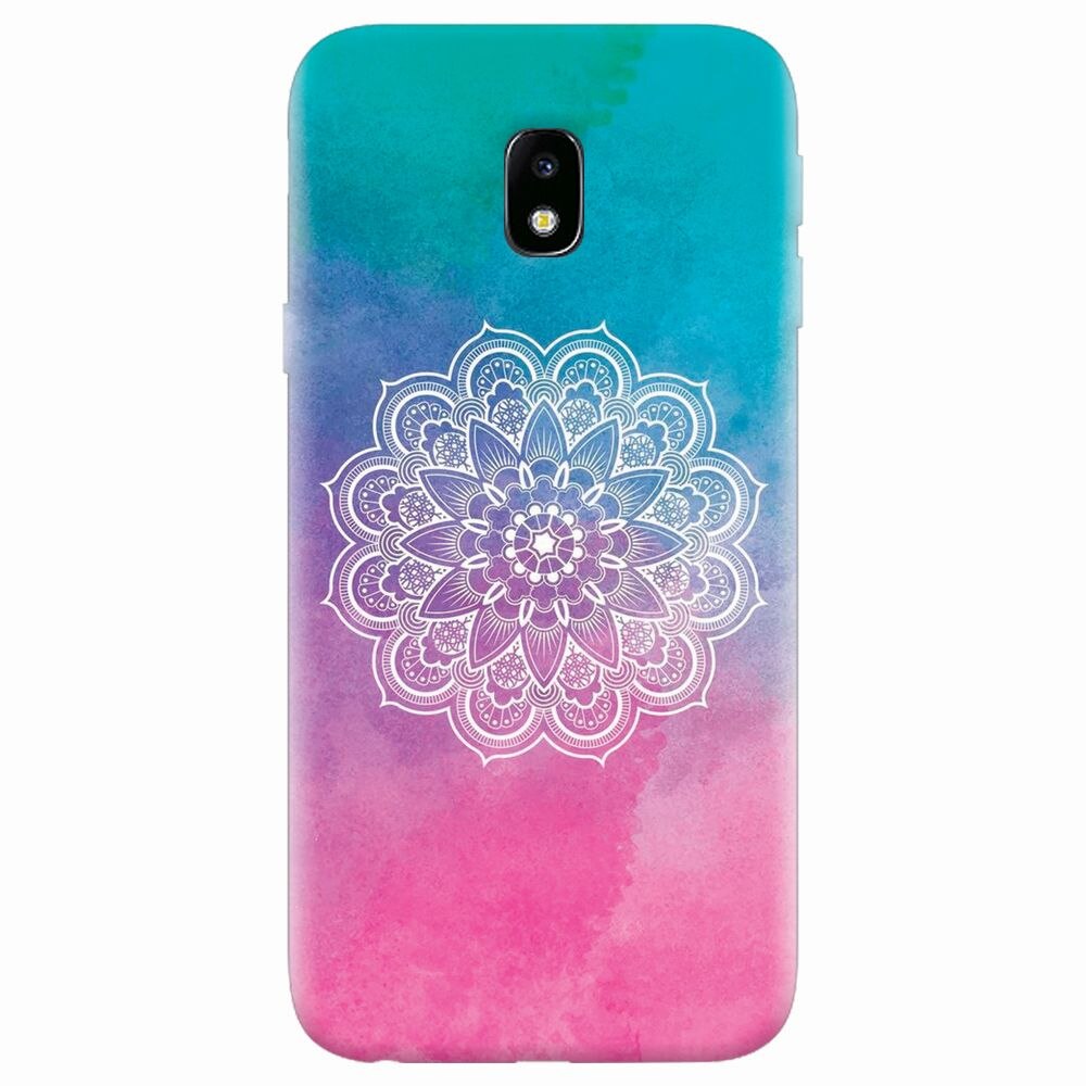Husa silicon pentru Samsung Galaxy J7 Pro 2017, Mandala
